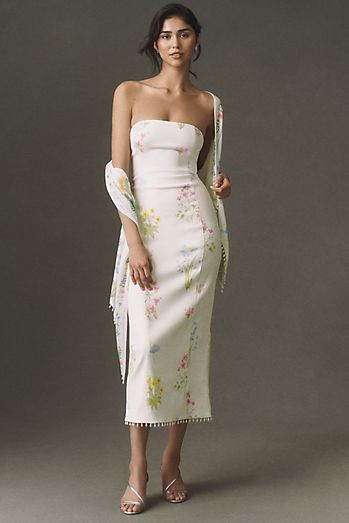 bridal shower dresses spring dress Bridal Shower to Shop Now city hall wedding dress in a flattering backless sheath style with grosgrain ribbon tie. Bridal Shower Dresses for the