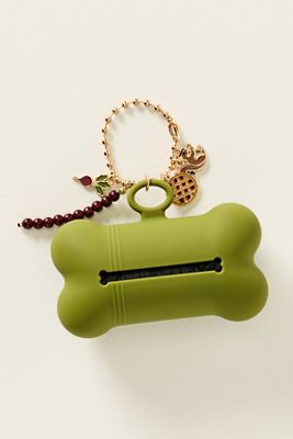 Anthropologie Novelty Waste Bag Holder with Charms