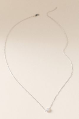 Toi et Moi Lab Diamond Pendant Necklace