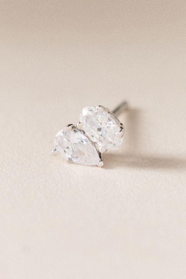 Toi et Moi Lab Diamond Post Earrings #1