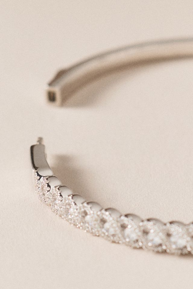 Halo Rope Lab Diamond Bangle Bracelet #1