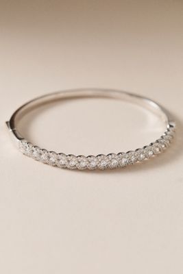 Halo Rope Lab Diamond Bangle Bracelet