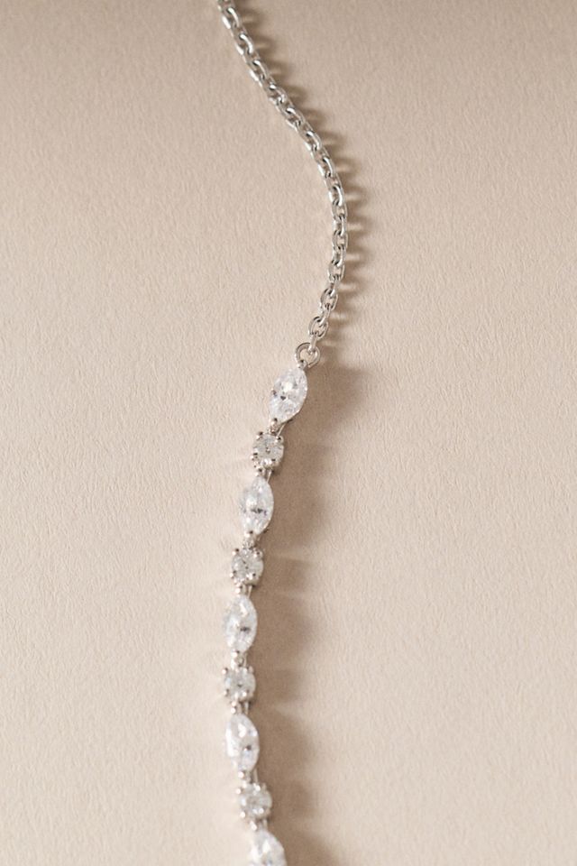 Multi-Stone Lab Diamond Necklace #1