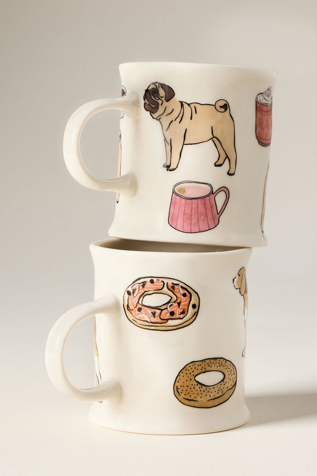 Dog Stoneware Mug #4
