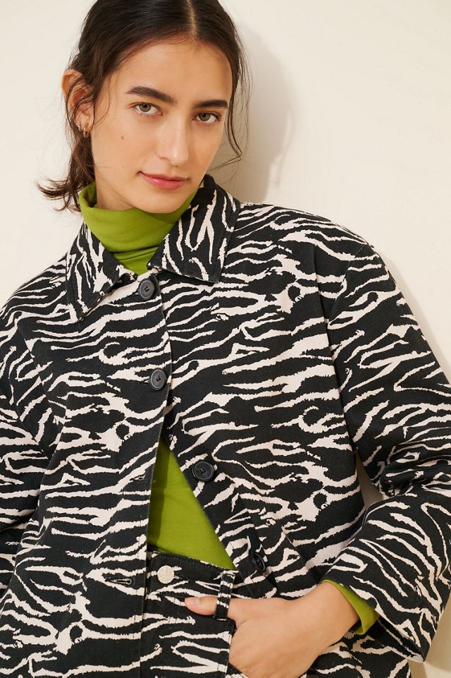 Baum und Pferdgarten Bessie Zebra Jacket | Anthropologie