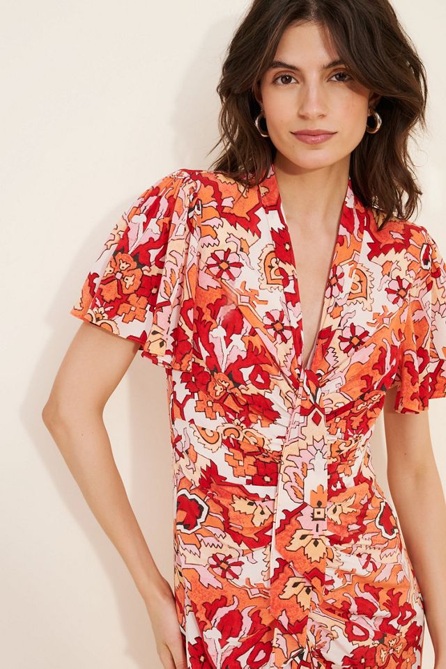 Cinq ? Sept Damask Peeta Midi Dress | Anthropologie