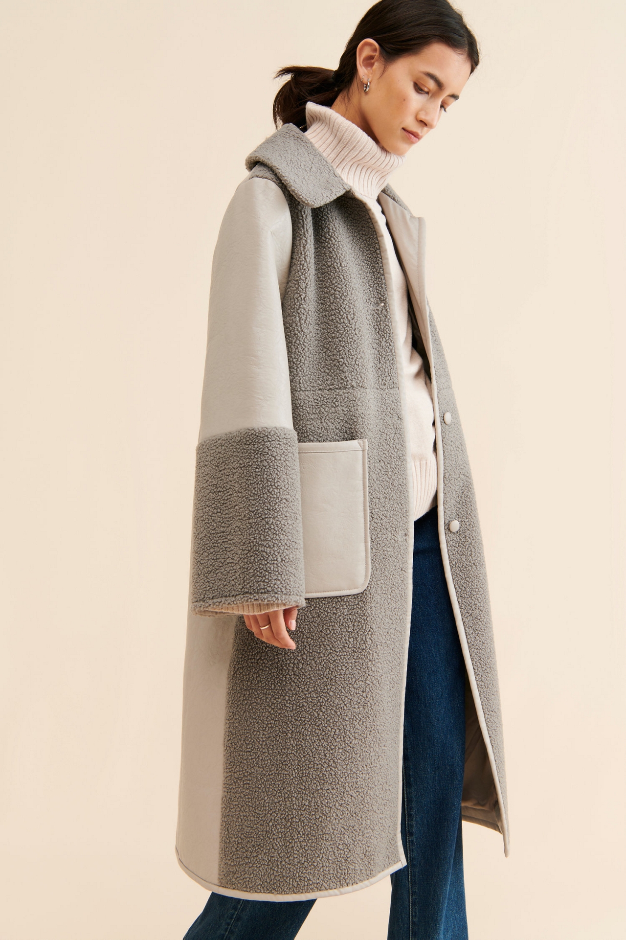 Baum und Pferdgarten Dea Shearling Overcoat