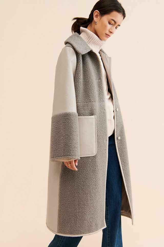 Baum und Pferdgarten Dea Shearling Overcoat #3