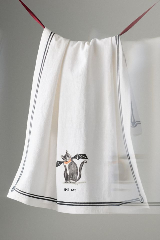 Molly Hatch Halloween Dish Towel #1