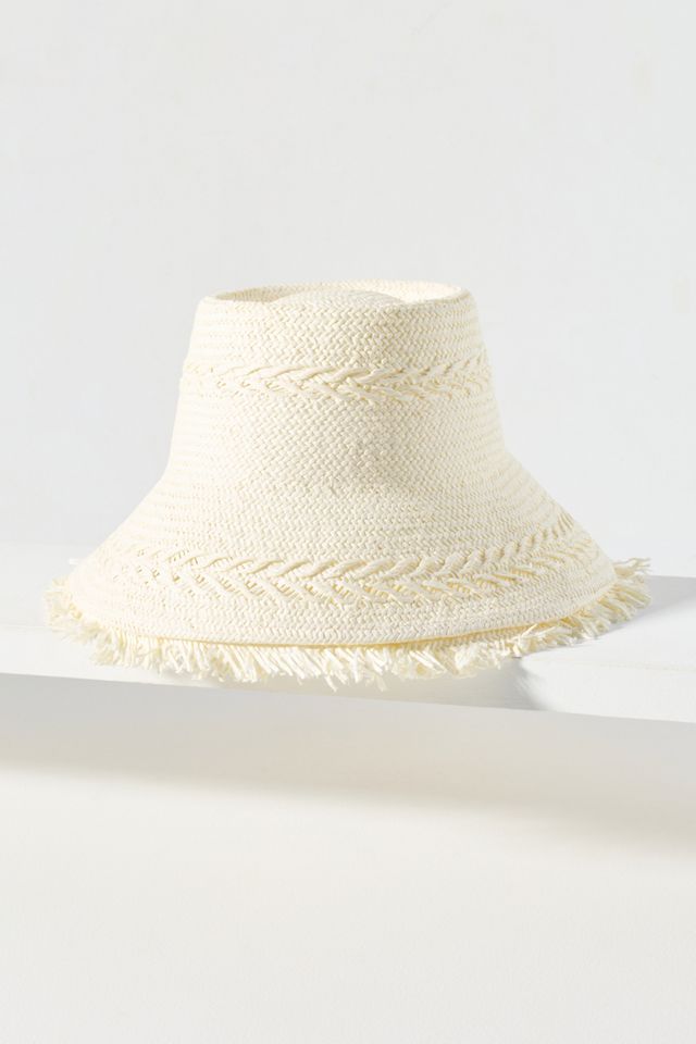 San Diego Hat Co. Fringe Bucket Hat #1