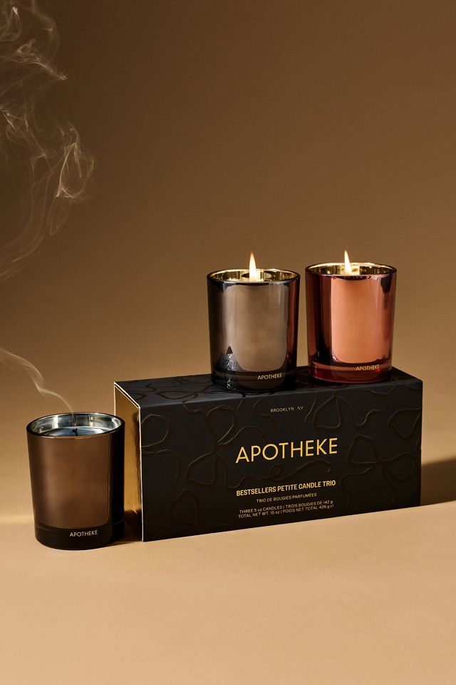 Apotheke Best Sellers Petite Scented Candle Trio #1