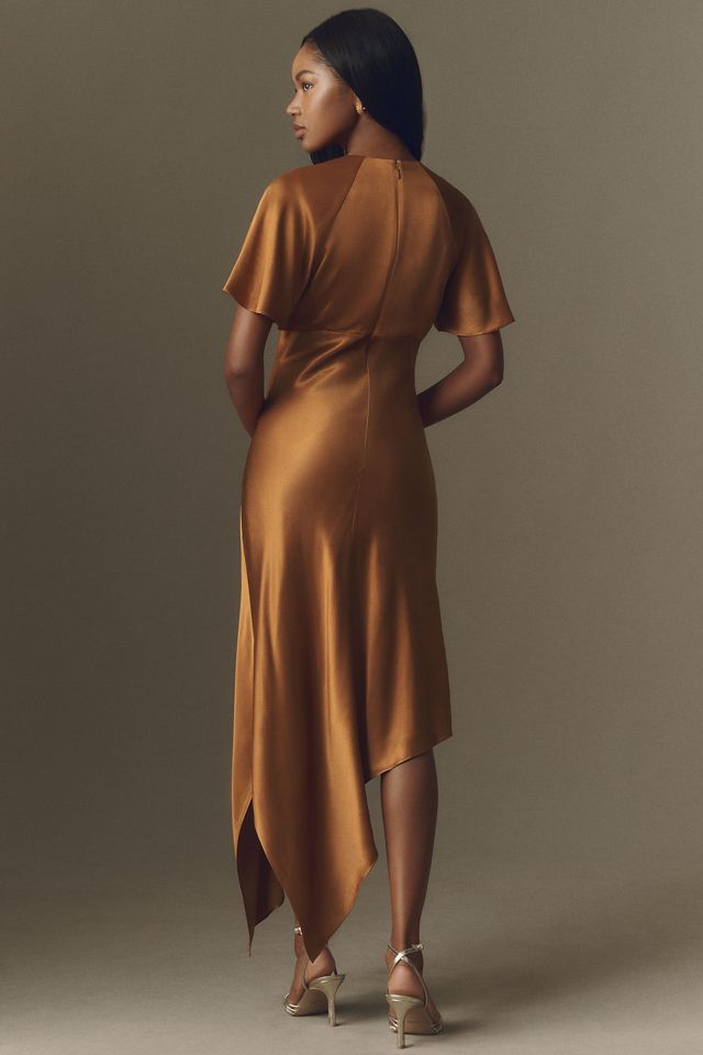 Mare Mare Phoebe Asymmetric Maxi Slip Dress #1