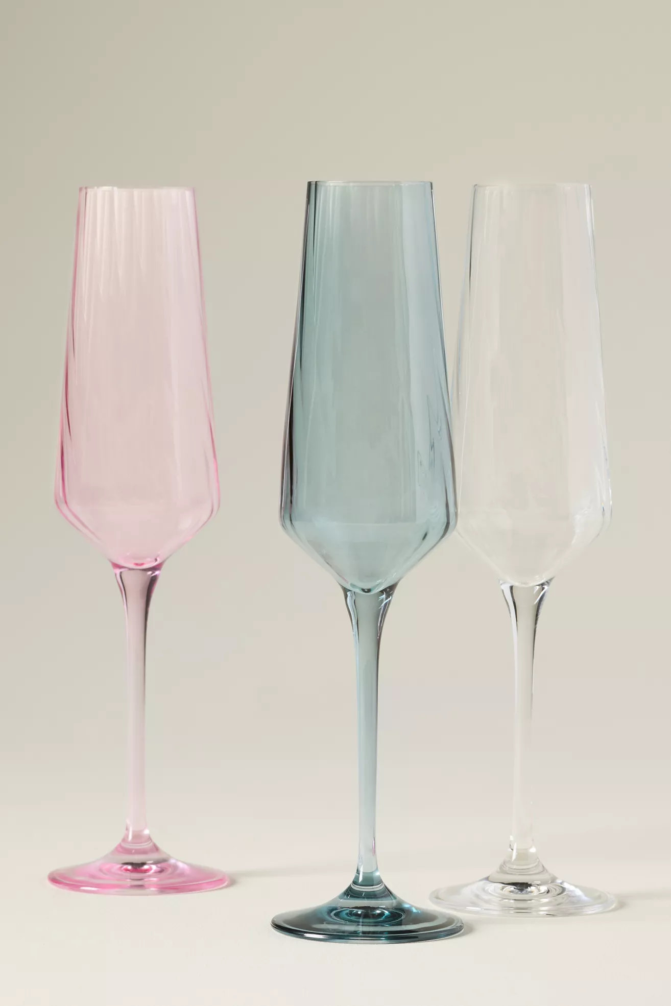 Reflections Flute Glasses, Set of 4 - thumbnail 4