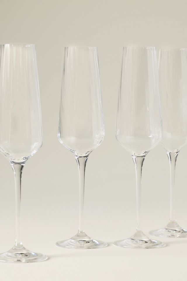 Copas de Flauta Reflections, Juego de 4 #4