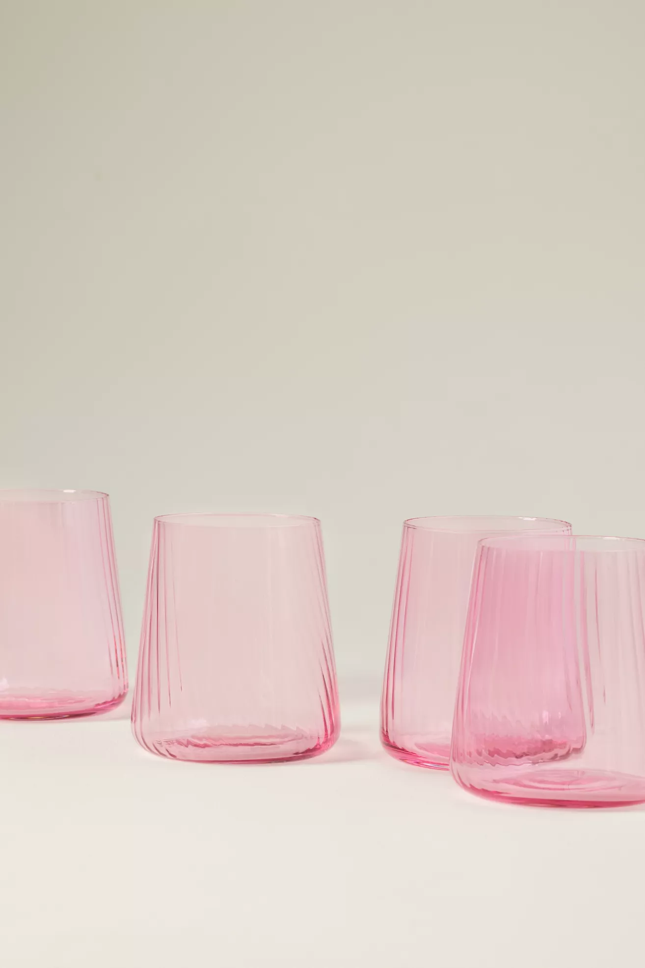 Reflections Stemless Wine Glasses, Set of 4 - thumbnail 3