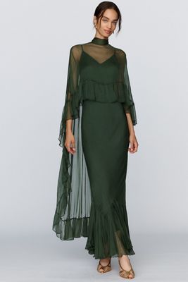 Green Wedding Guest Dresses & Gowns