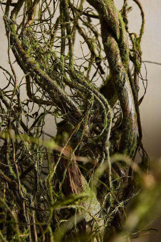 Faux Mossy Twig Garland, 10’ #2