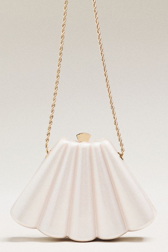 Lulla Collection Pearlized Shell Hand Bag #1