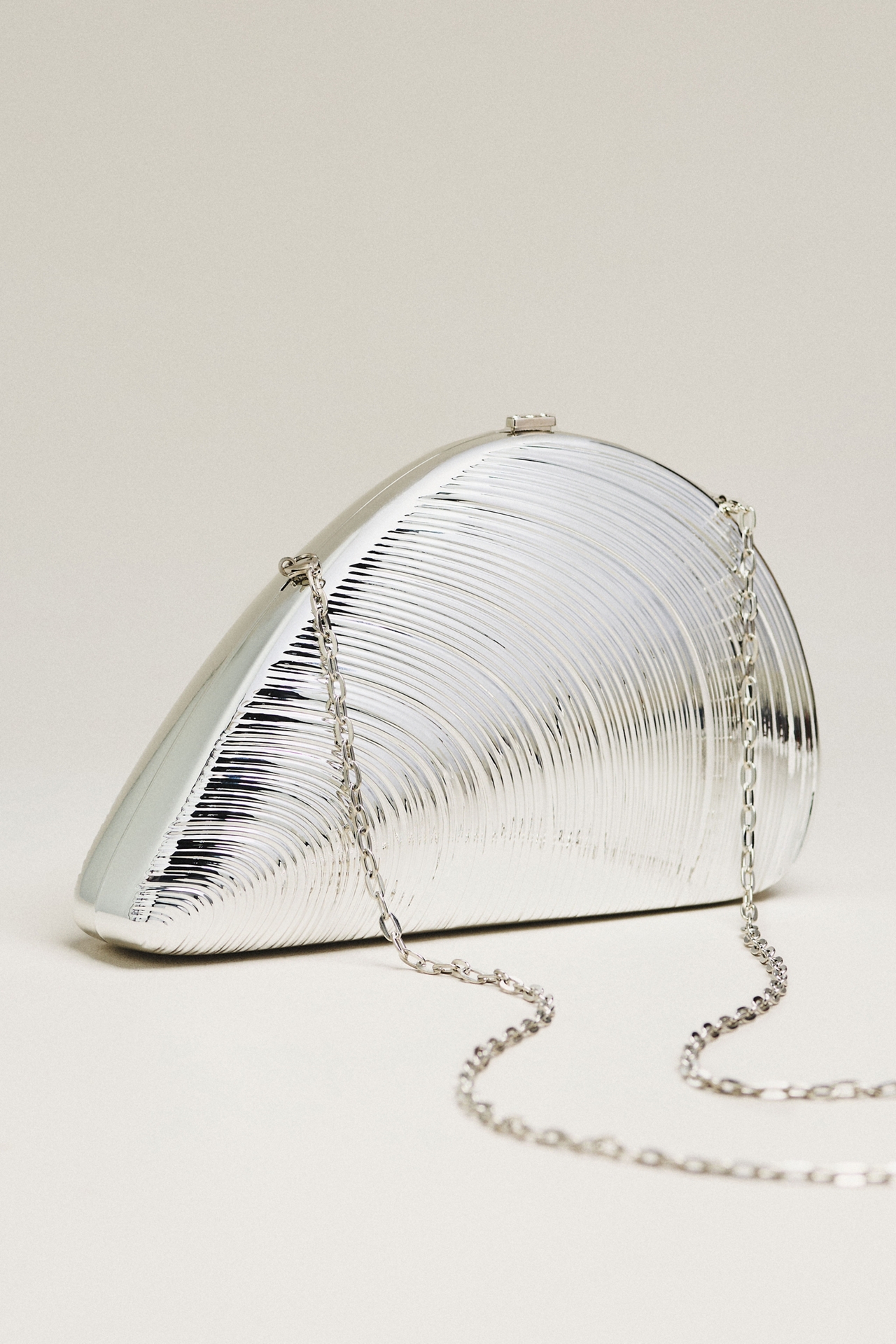 Acrylic Seashell Clutch