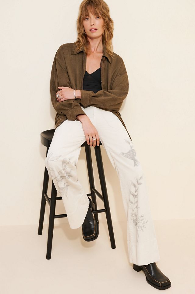 Pilcro The Rylan Relaxed High-Rise Flare Corduroy Jeans #3
