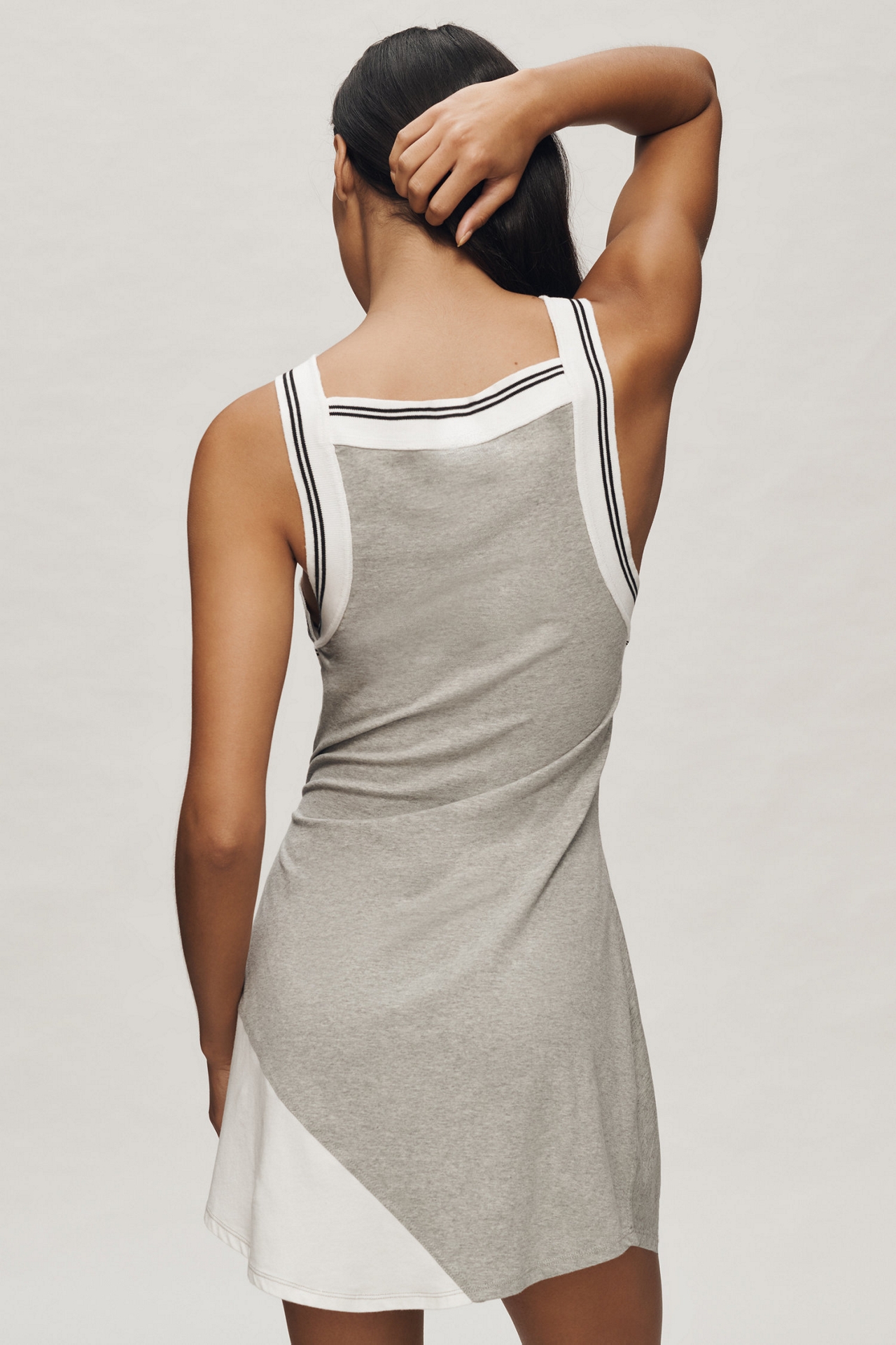 Daily Practice by Anthropologie Overload Tie-Waist Mini Dress