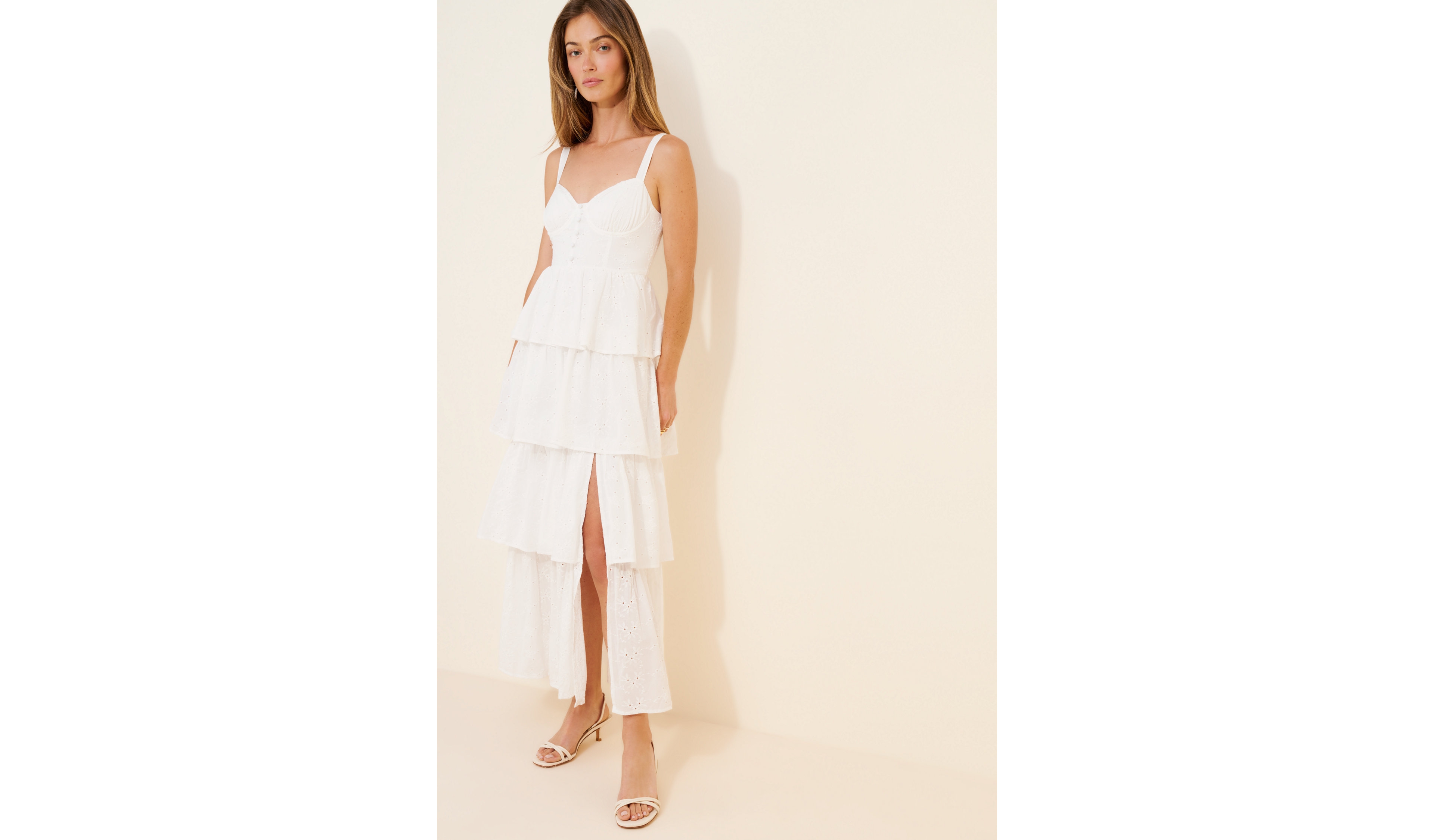 Nuuly x ASTR Midsummer Eyelet Dress