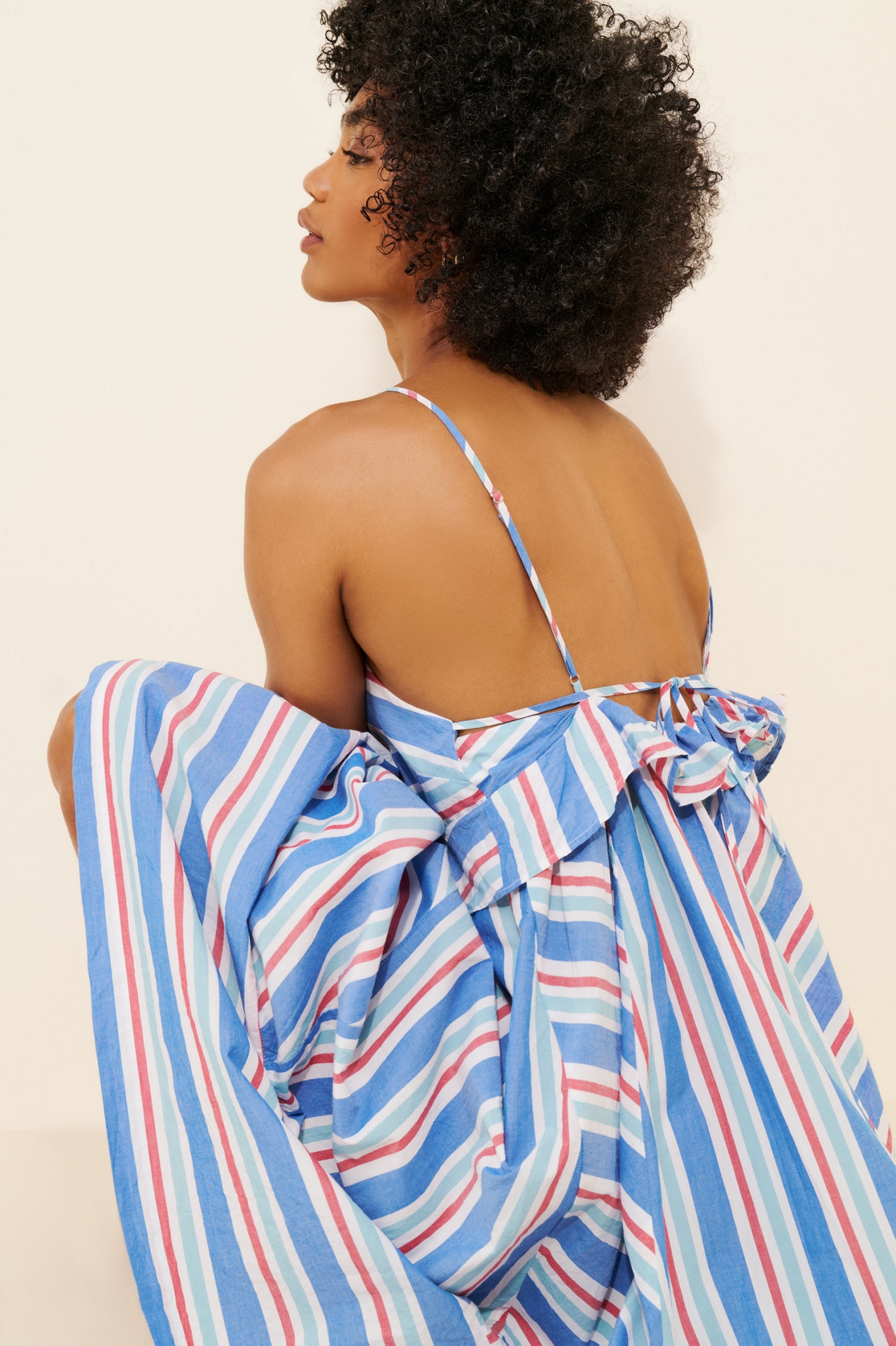 Celandine Square Neck Knee-Length Dress