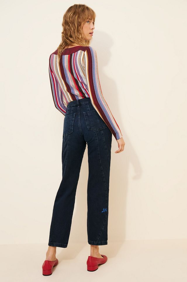 Damson Madder Harry Wavy Seam Jeans #4