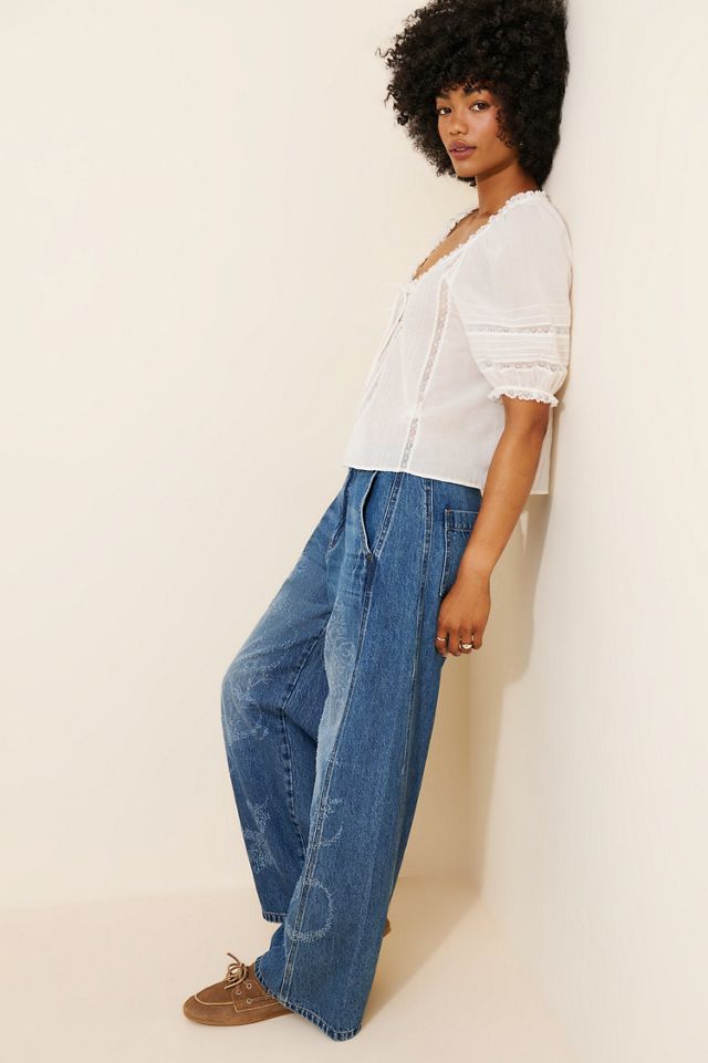 Pilcro High-Rise Tapered Jeans #2