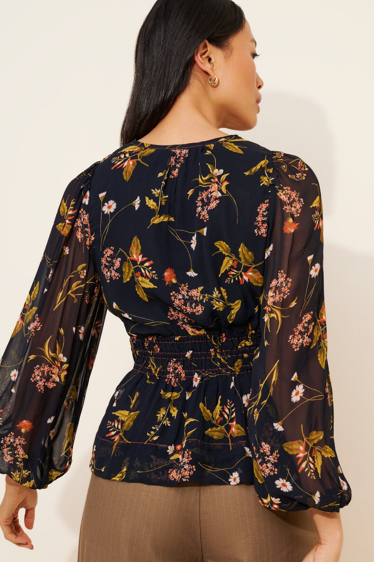 The Somerset Long-Sleeve Blouse