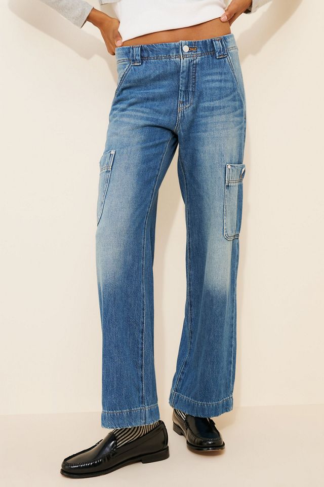 Pilcro Mid-Rise Cargo Jeans #1