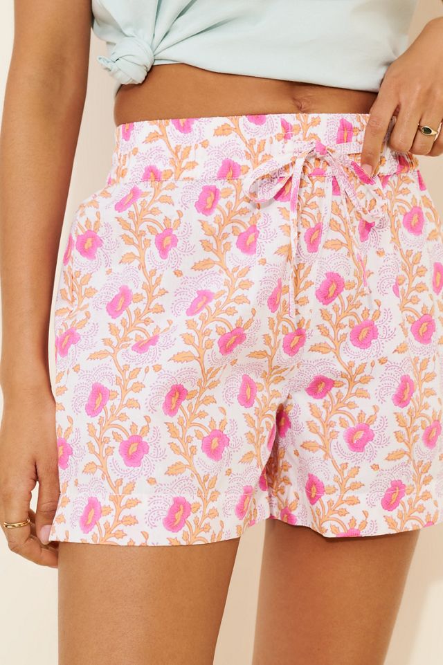 SZ Blockprints Relaxed Drawstring Shorts #4