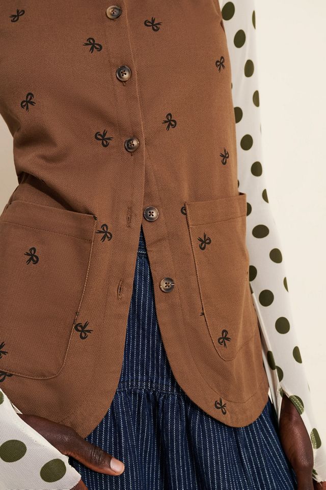 Little Lies Bow Motif Vest #3