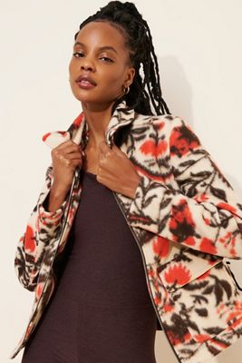NVLT Houndstooth Printed Coat | Anthropologie