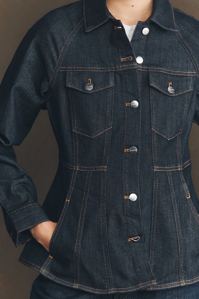 Pilcro Peplum Denim Jacket #4