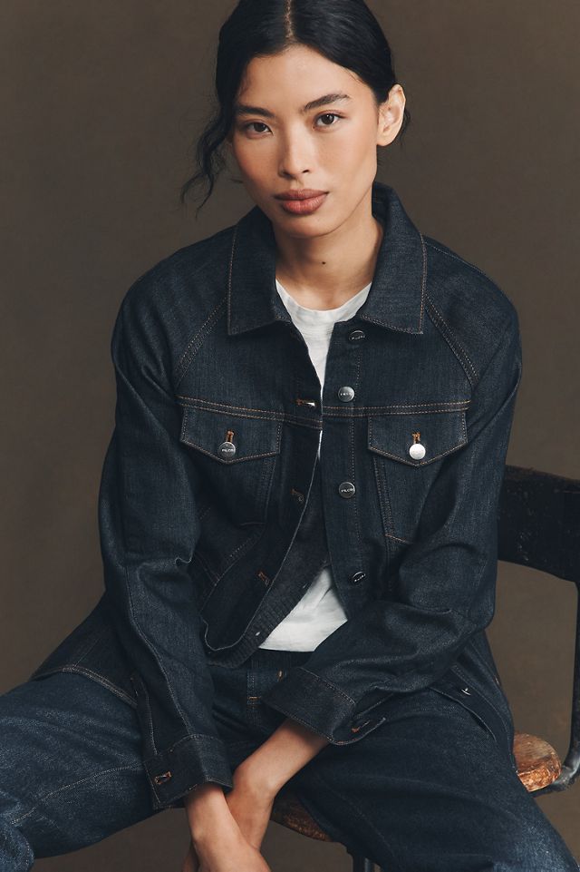 Pilcro Peplum Denim Jacket #2