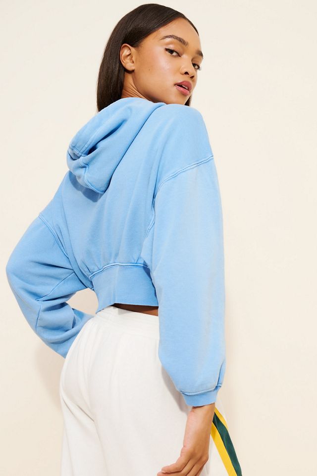 Daily Practice by Anthropologie Drawstring Cropped Hoodie #2