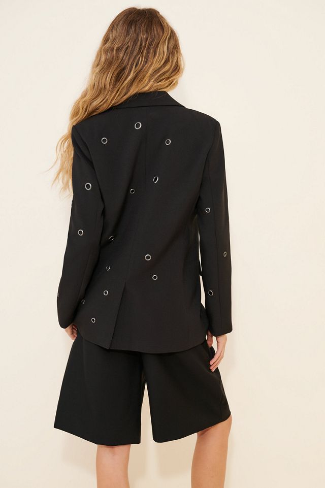 Dolan All-Over Grommet Blazer #1