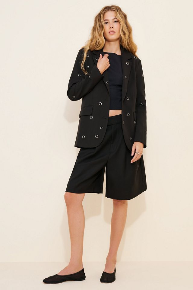 Dolan All-Over Grommet Blazer #4