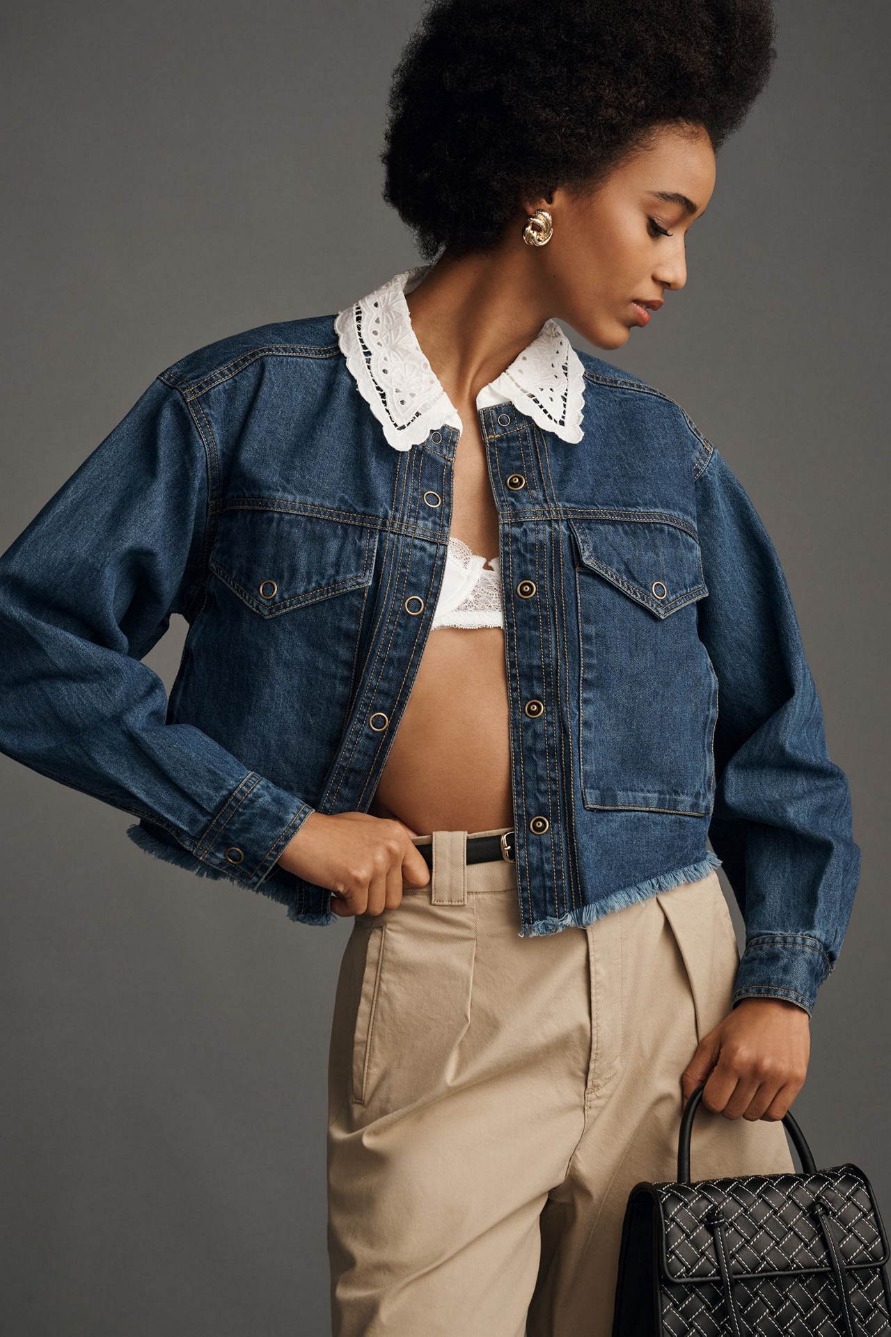 Utility Eyelet Jacket