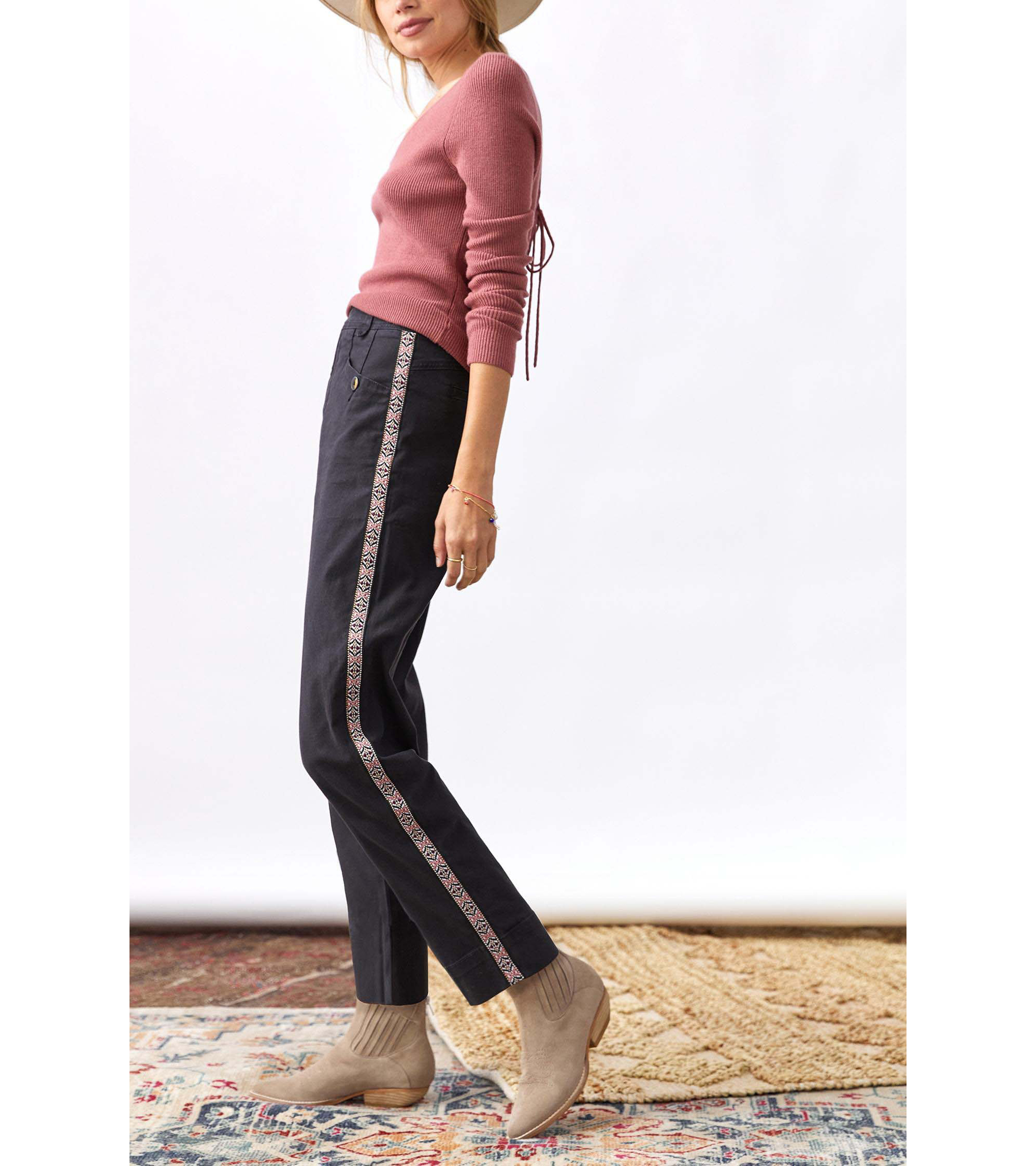 Slim Tapered Pants — Image 3