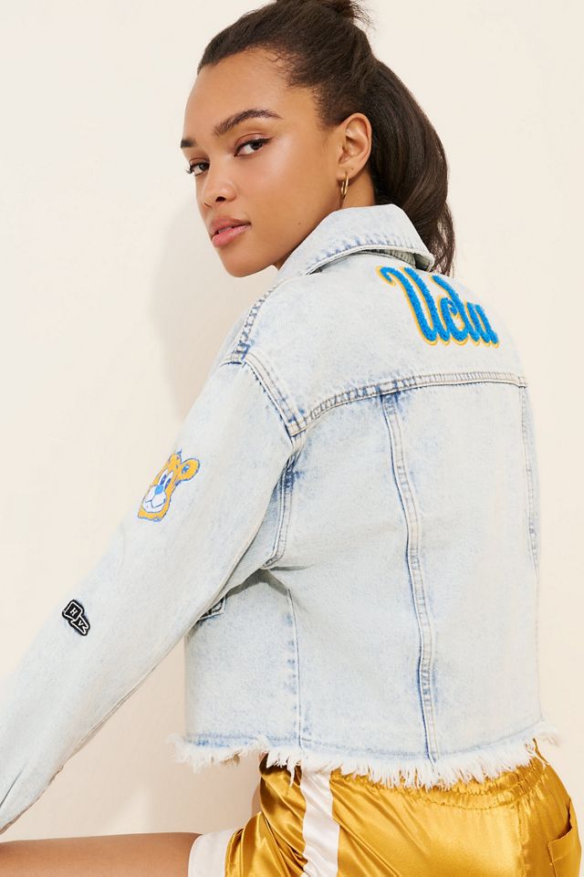 Hype and Vice UCLA Cropped Denim Jacket #2