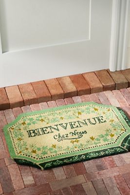 Bienvenue Coir Printed Doormat