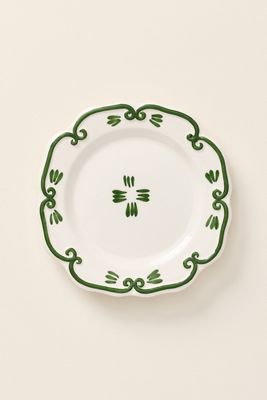 Vanessa Italian Earthenware Dessert Plate, Set of 4