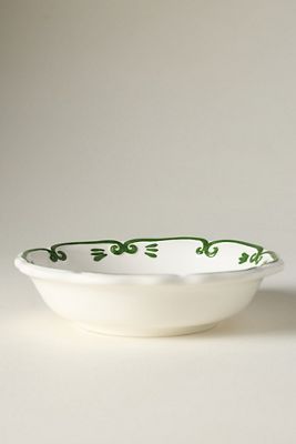Vanessa Italian Earthenware Pasta Bowl, Set of 4