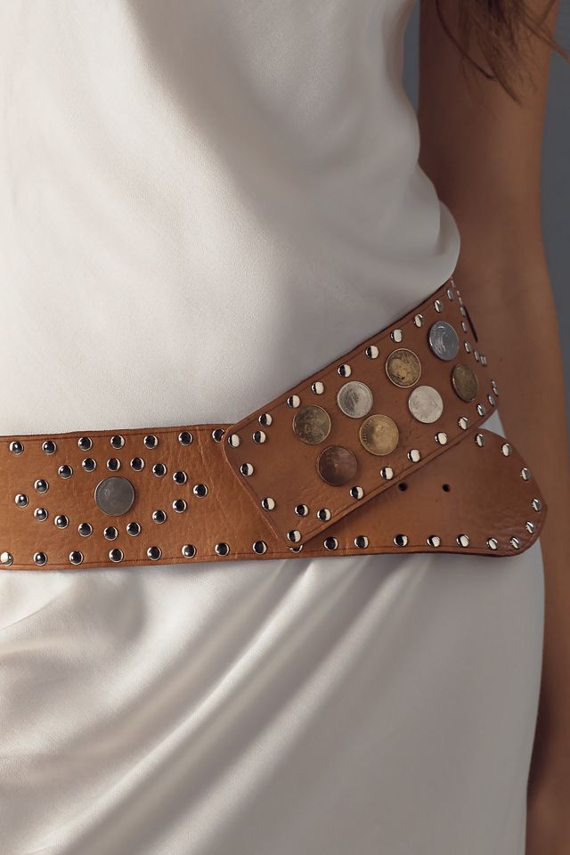 Z&L Europe Vega Coin Studded Belt #1