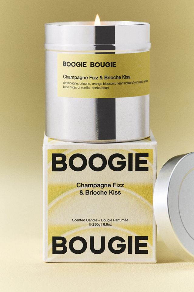 Boogie Bougie Gourmand Champagne Fizz & Brioche Kiss Boxed Tin Candle #2