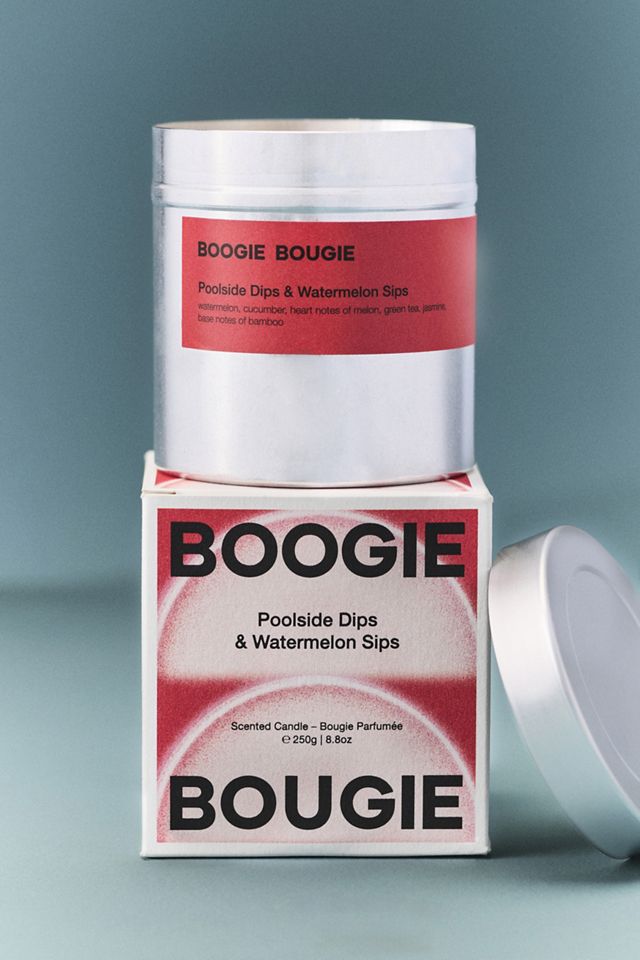 Boogie Bougie Fruity Watermelon Dips & Poolside Sips Boxed Tin Candle #2