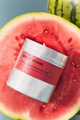 Boogie Bougie Fruity Watermelon Dips & Poolside Sips Boxed Tin Candle