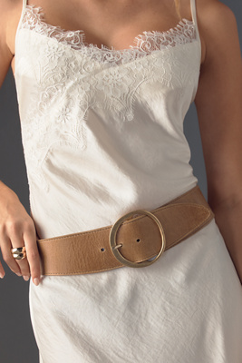 Streets Ahead Wide-Waist Belt | Anthropologie display picture 3